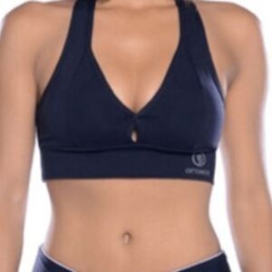 OPTIMUS  COMFROT Black  Sports Bra  Small